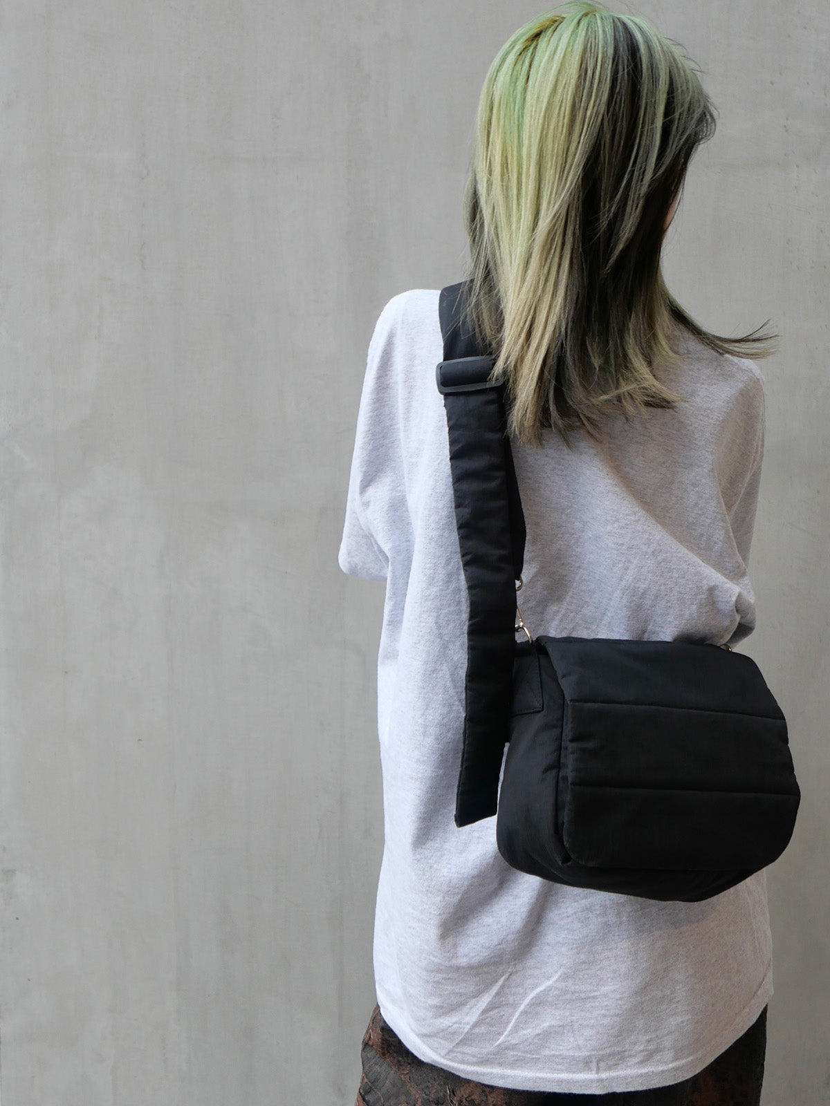 multi shoulder strap -BLK-