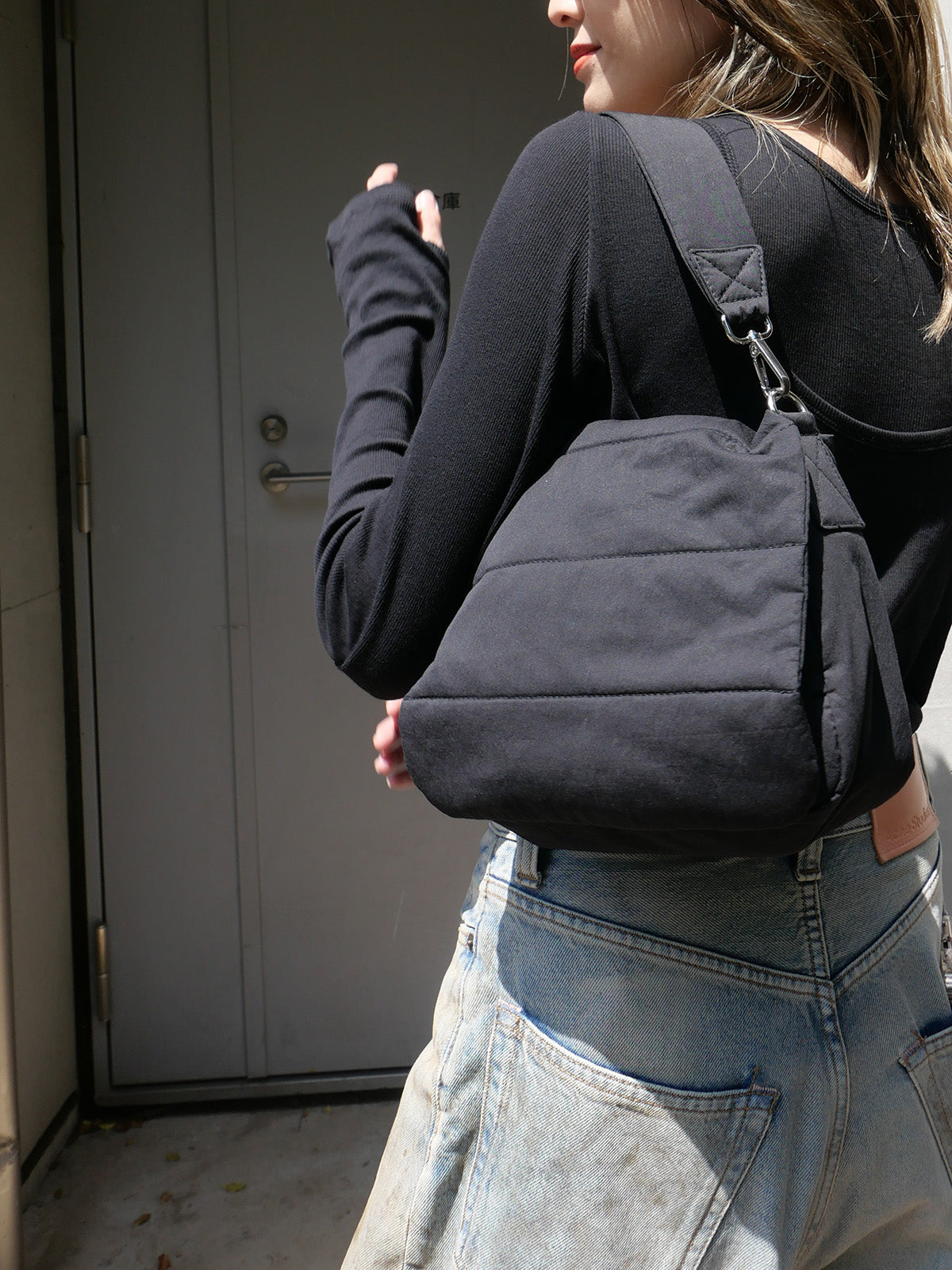 multi parents pouch -BLK-