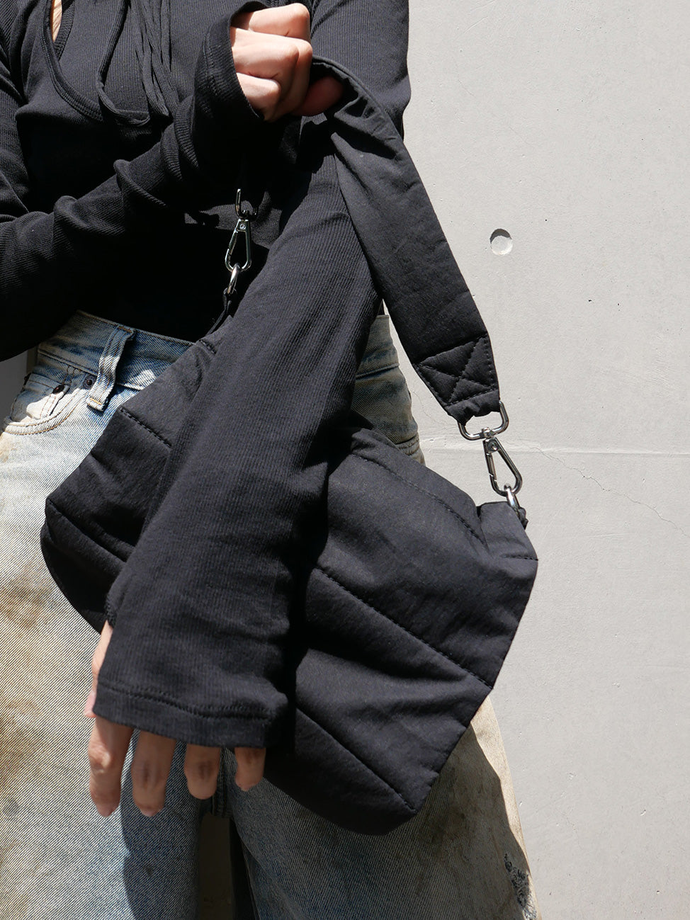 multi parents pouch -BLK-