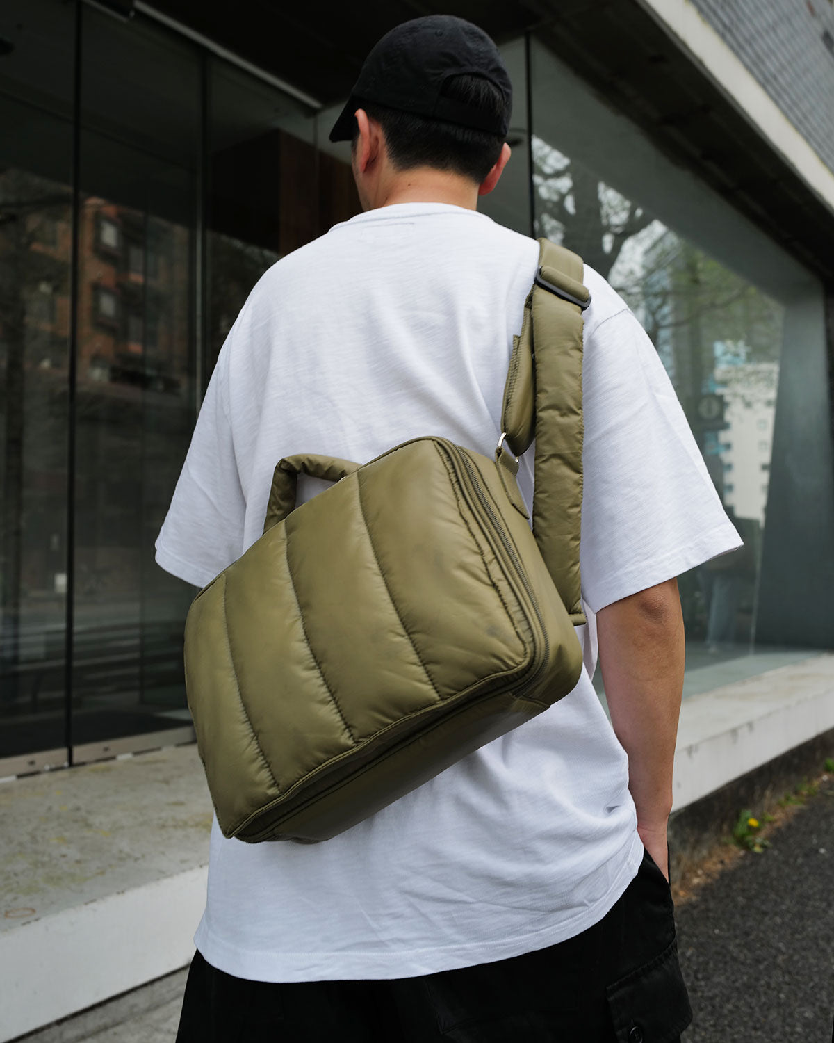限定カラー】quilting mothers pouch bag -KHAKI- – Calin ONLINESTORE