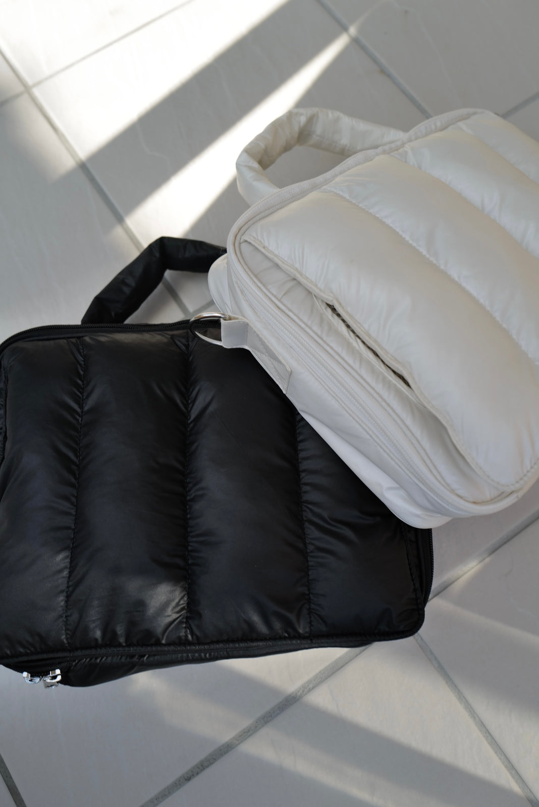 quilting mothers pouch bag　-BLK-